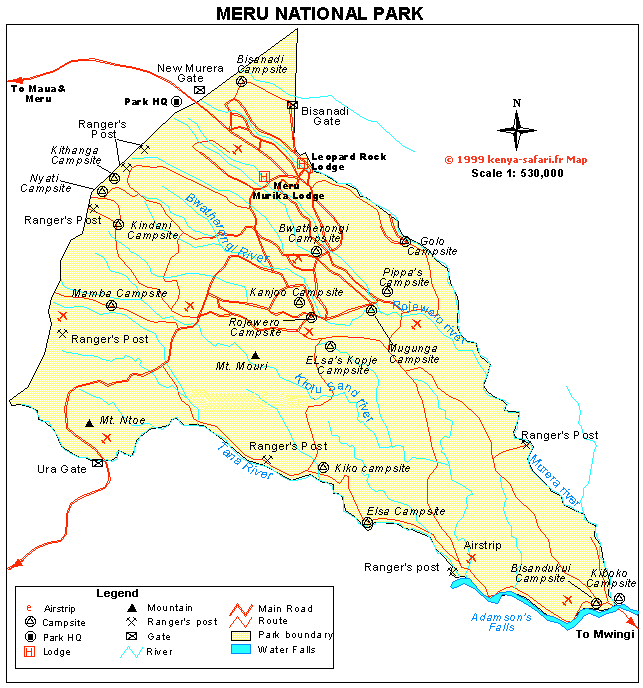 Parc National Meru, Kenya