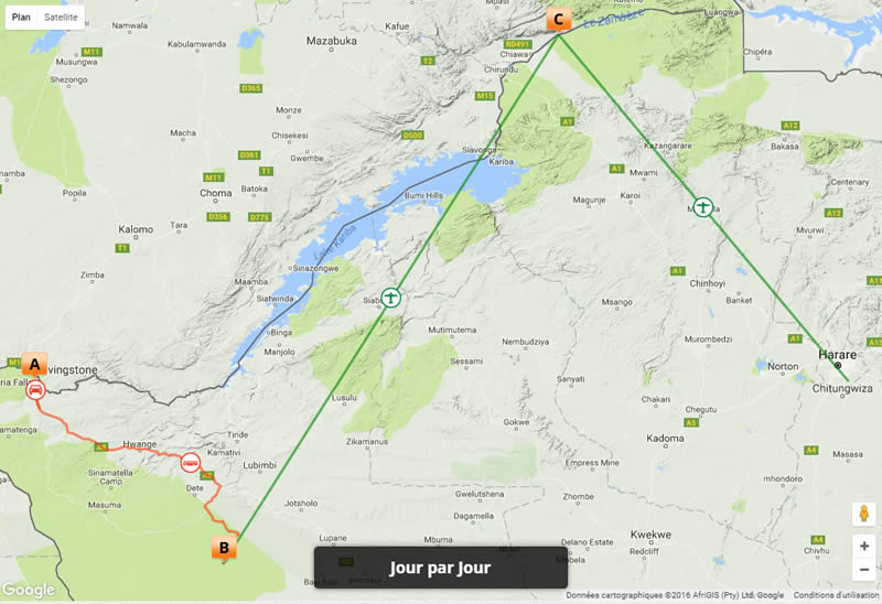 Circuit - safari de 9 jours au Zimbabwe