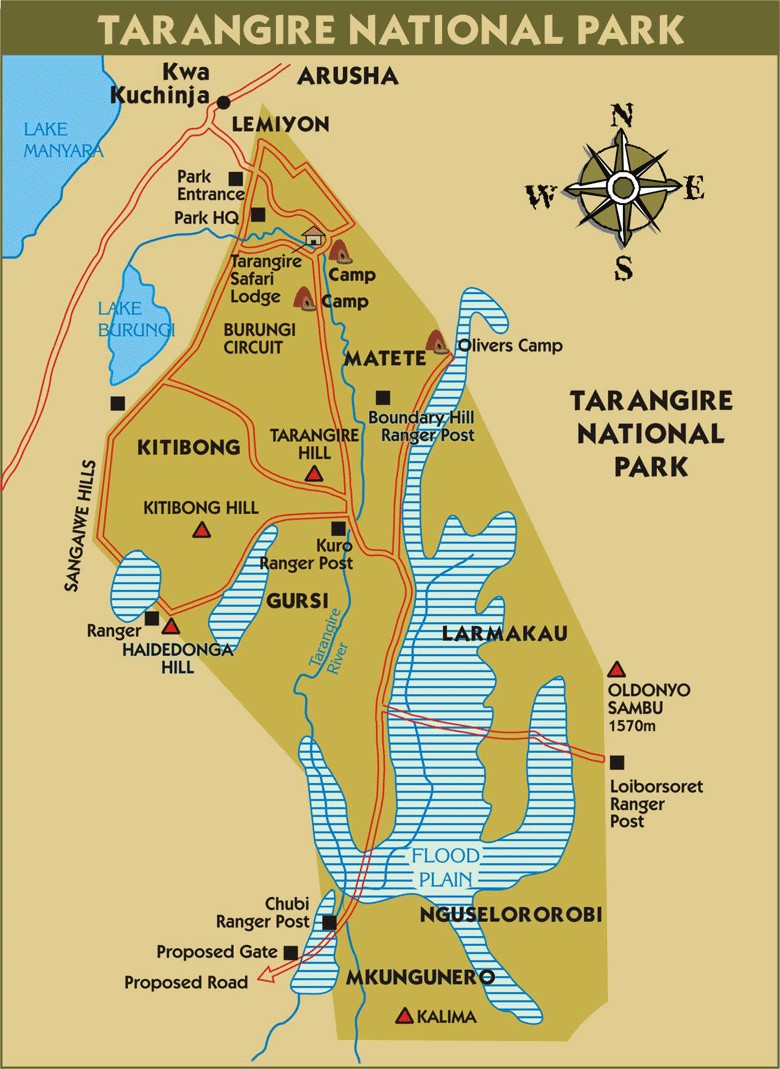 Parc national de Tarangire, Tanzanie