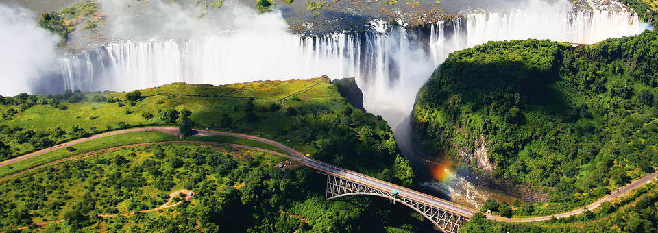 Chutes Victoria en Zambie et au Zimbabwe