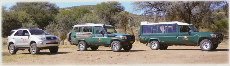 Location de voiture avec chauffeur en Namibie