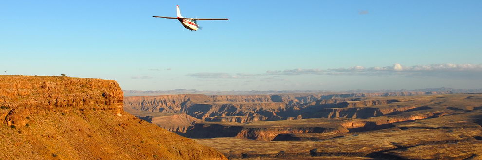 Safari en Namibie par avion