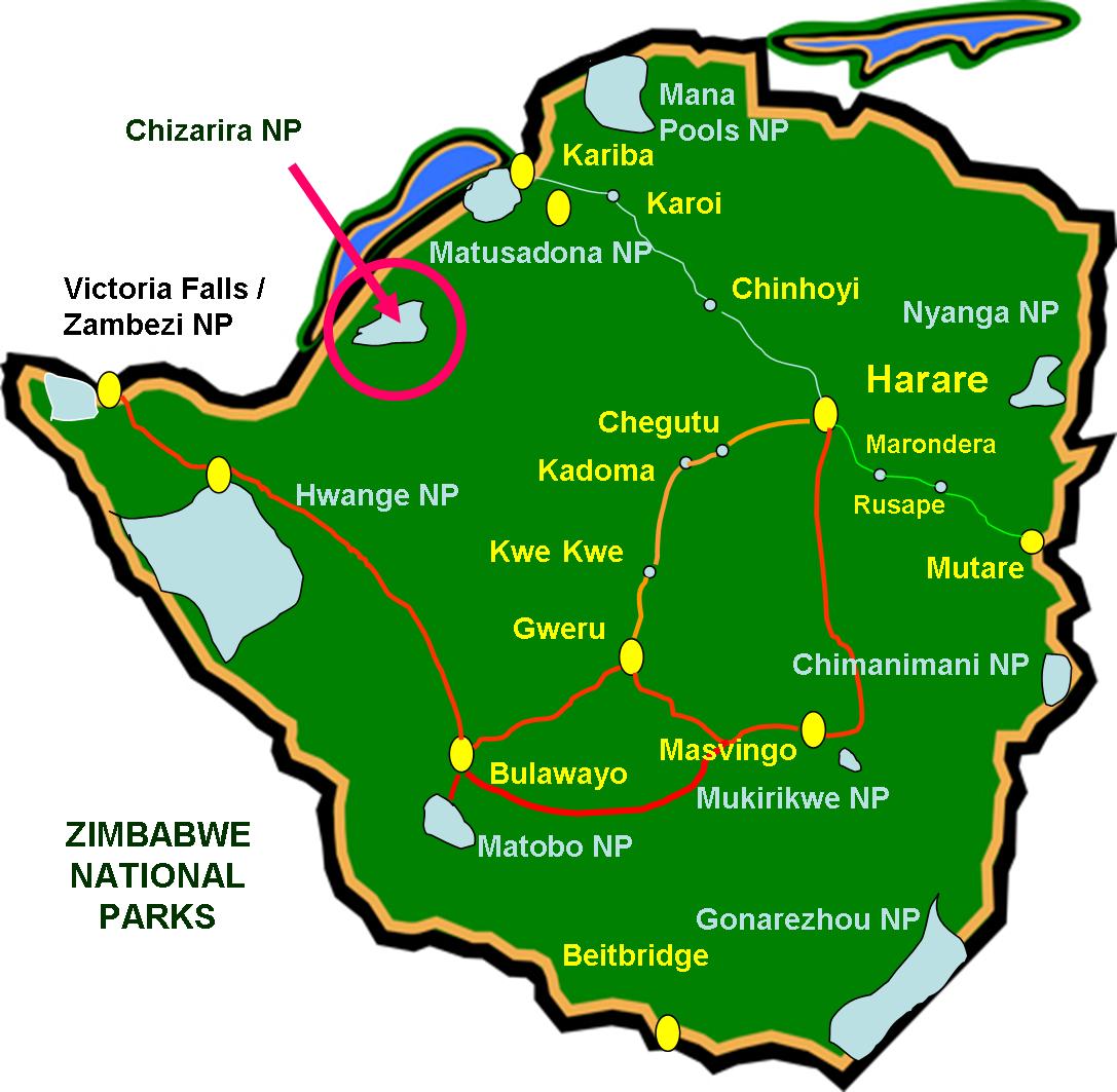 Parc national Chizarira, Zimbabwe