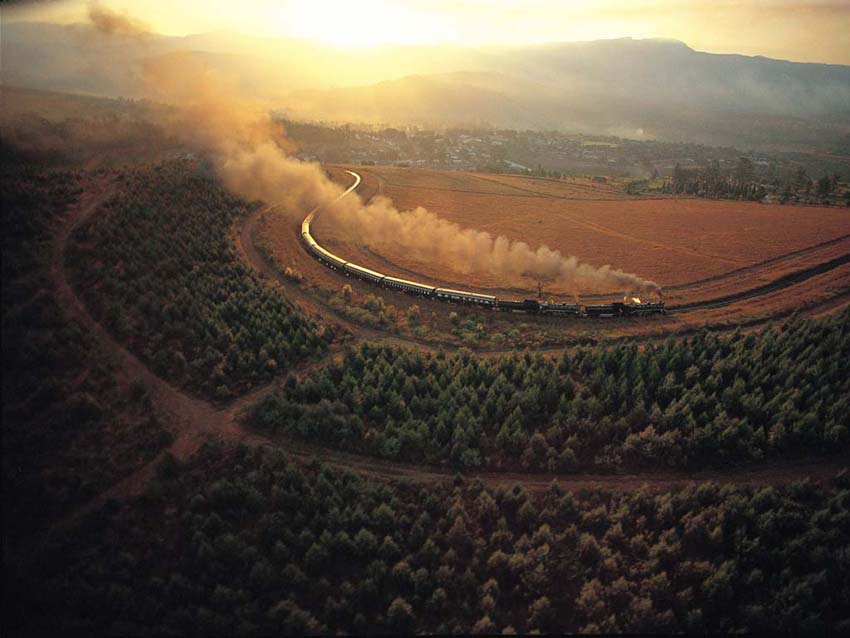 Le Rovos Train en Afrique du Sud