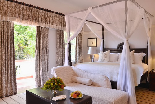 Une chambre du Victoria Falls Hotel