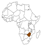 Carte du Zimbabwe